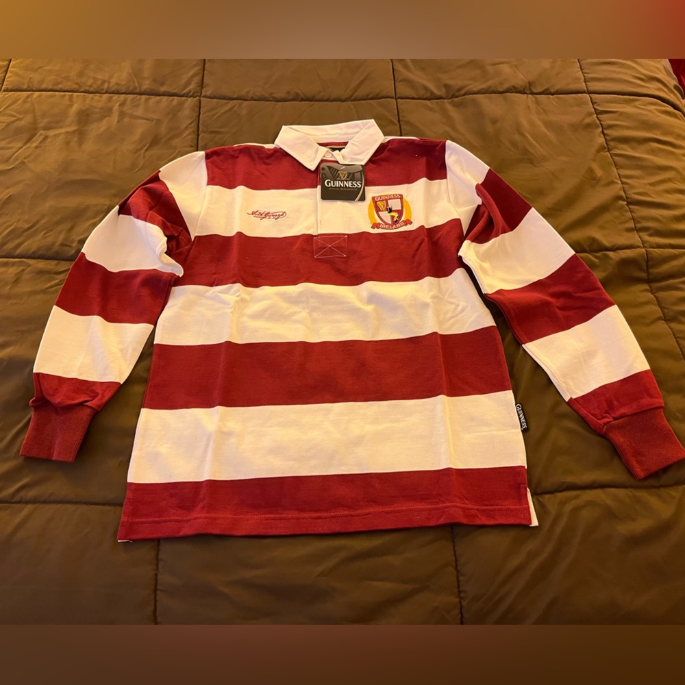 Guinness Rugby Shirt Women’s L NWT